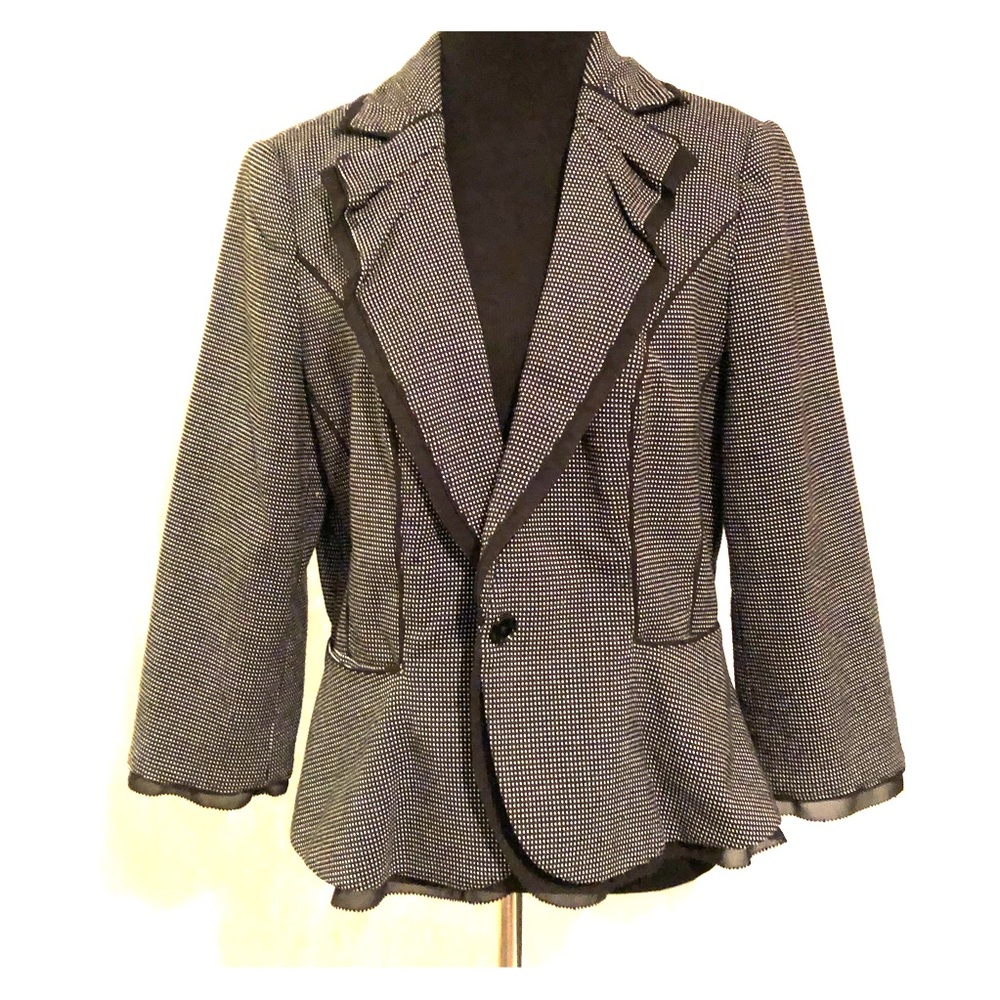 WHBM Polka Dot Blazer